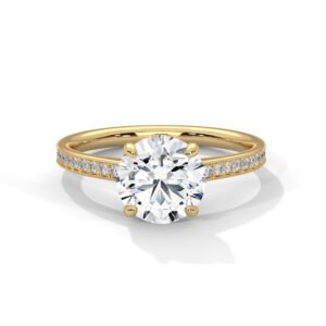 Solstice Spark Solitaire Ring