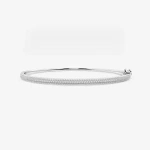 Sparkling Aura Bangle Bracelet