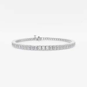 Emerald Elegance Tennis Bracelet
