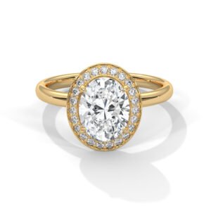 Radiant Halo Ring