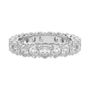 Celeste Oval Diamond Eternity Band