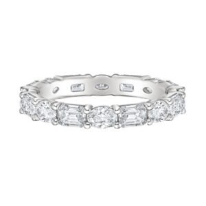 Harmony Mixed-Cut Eternity Band