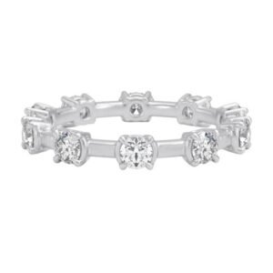 Celeste Floating Diamond Band