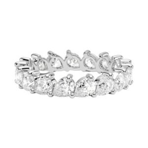 Aurielle Pear-Cut Diamond Eternity Band
