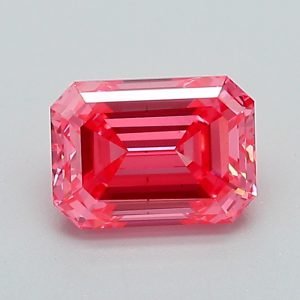 1ct Emerald Cut Fancy VS2