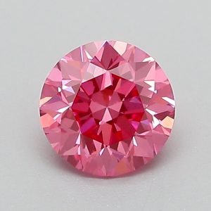 0.91ct Round Brilliant Fancy VS1