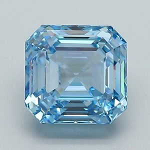 1.58ct Square Emerald Fancy VVS2