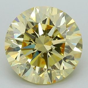 3.06ct Round Brilliant Fancy VS2