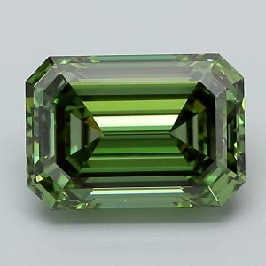 3.02ct Emerald Cut Fancy VS1