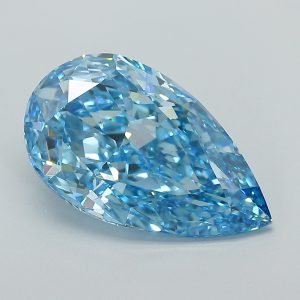 4.45ct Pear Fancy VS1