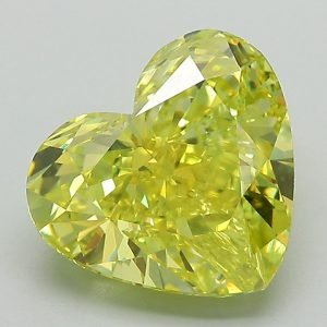 3.84ct Heart Fancy VS1