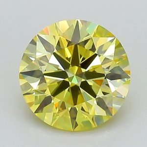 1.34ct Round Brilliant Fancy VS1