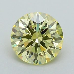 1.09ct Round Brilliant Fancy VS1