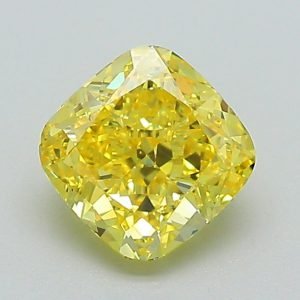 1.11ct Square Cushion Fancy VVS2